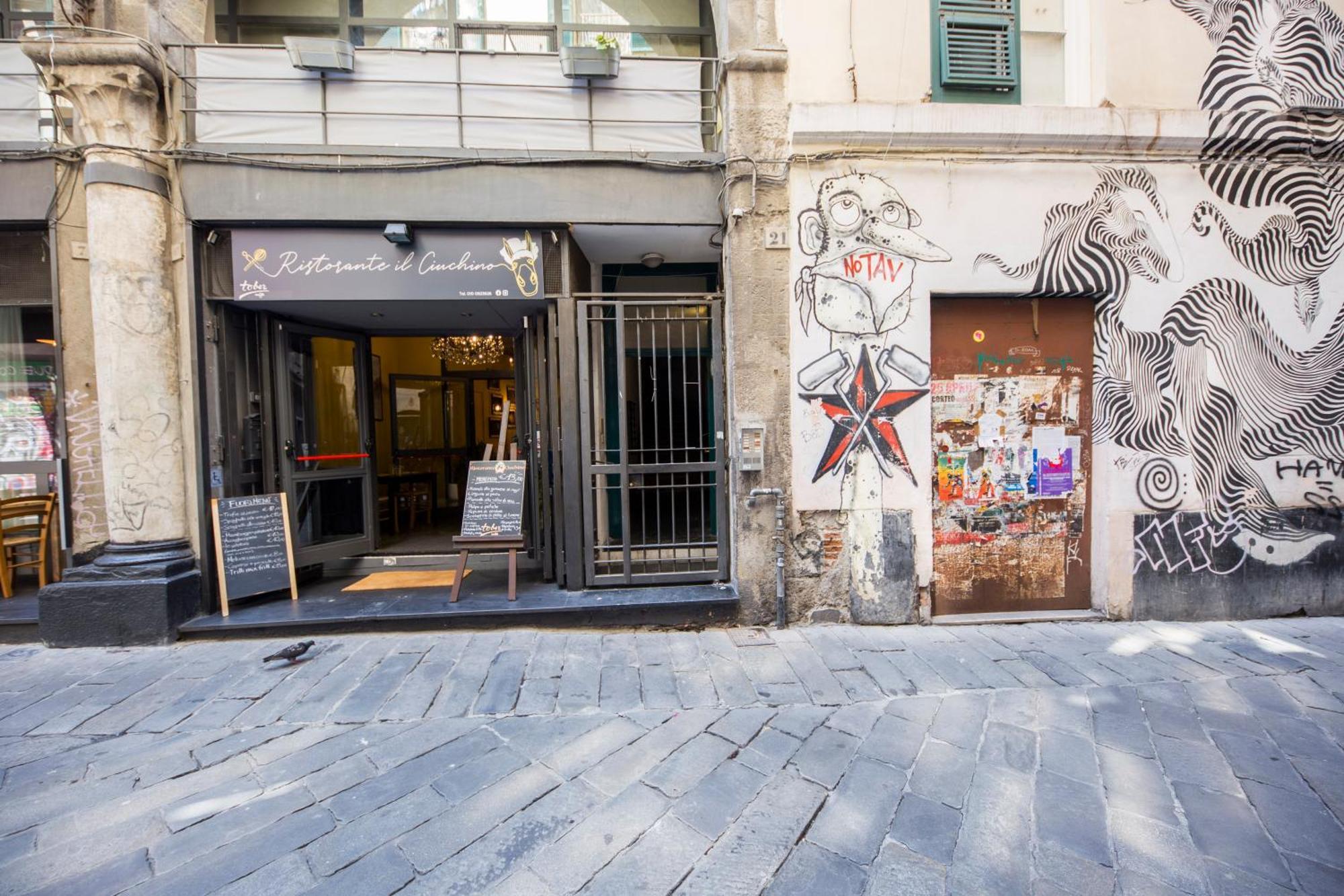 Apartament Loft La Citta Vecchia Genua Zewnętrze zdjęcie